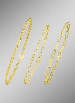 Best BADER Schmuckset, 3-teilig, aus drei Armbändern