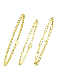 Best BADER Schmuckset, 3-teilig, aus drei Armbändern