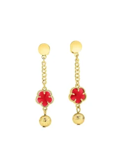 BADER Schmuckset, 3-teilig, im Blumendesign