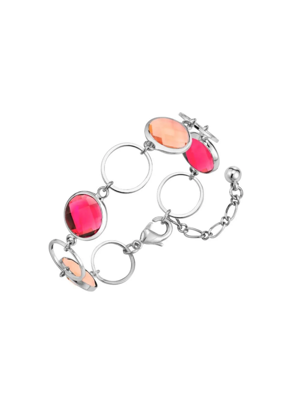Discount BADER Schmuckset, 3-teilig, mit Kristallsteinen