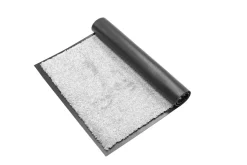 Outlet BADER Schmutzfangmatte mit rutschfester Rückseite SILBER