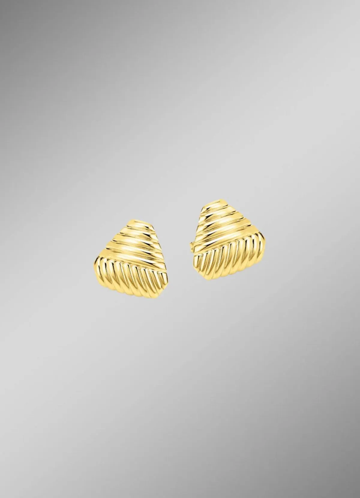 Online BADER Schöne Ohrstecker mit Rillendesign