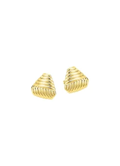 Online BADER Schöne Ohrstecker mit Rillendesign