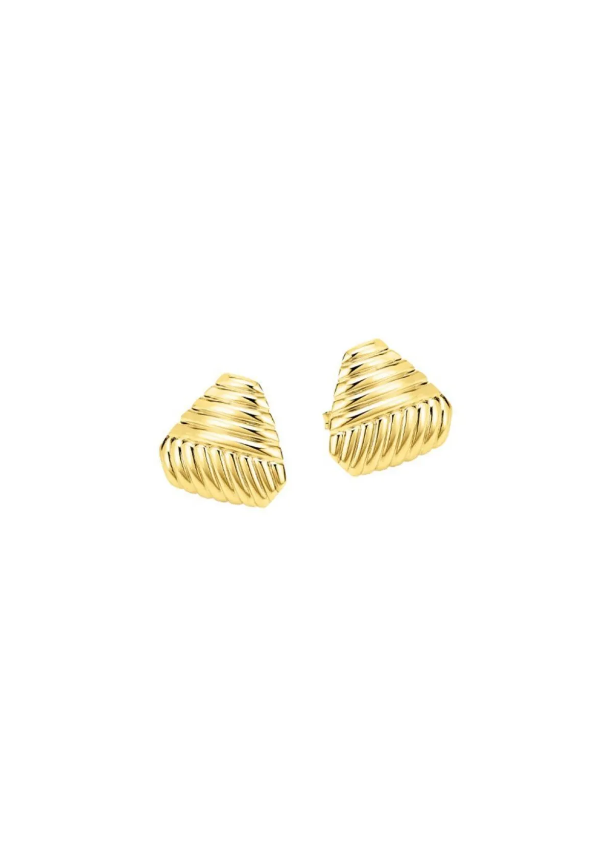 Online BADER Schöne Ohrstecker mit Rillendesign