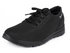 Discount BADER Schnürschuh superleicht und flexibel SCHWARZ