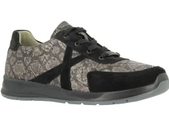Outlet BADER Schnürschuh von Varomed in extraweiter Passform SCHWARZ-BRONZE