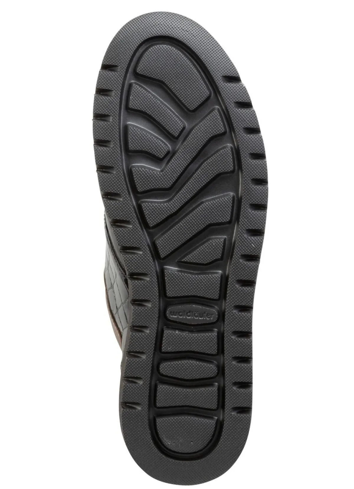 Clearance WALDLÄUFER Schnür-Sneaker aus Nappaleder SCHWARZ-ALTGOLD