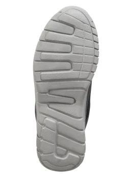 Discount BADER Schnür-Sneaker aus Synthetik und weichem Textilmaterial DUNKELBLAU
