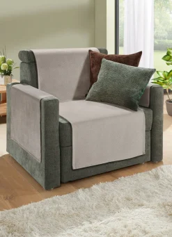 Sale BADER Schoner mit rutschfester Rückseite beige