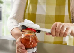 Clearance BADER Schraubdeckelöffner zum problemlosen Öffnen ohne Kraftaufwand WEISS