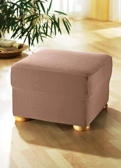 Discount BADER Schützende Stretchbezüge für Sessel und Sofa CAMEL