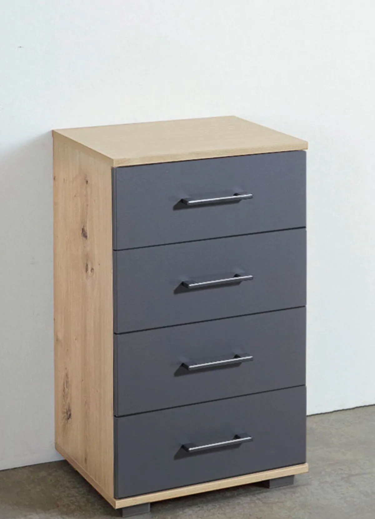Sale BADER Schubladen-Kommode, hochwertige, stabile Ausführung ARTISAN EICHE-GRAU