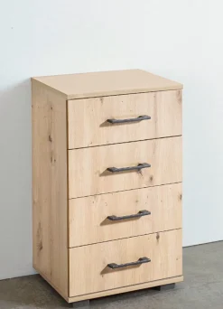 Outlet BADER Schubladen-Kommode, hochwertige, stabile Ausführung ARTISAN EICHE