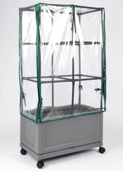 Outlet BADER Schutzhaube für XXL-Doppel-Pflanzturm transparent