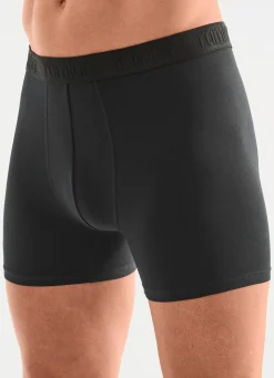 Best BADER Sechserpack Pants mit Elastikbund 2X NAVY, 2X SCHWARZ, 2X GRAU MELIERT