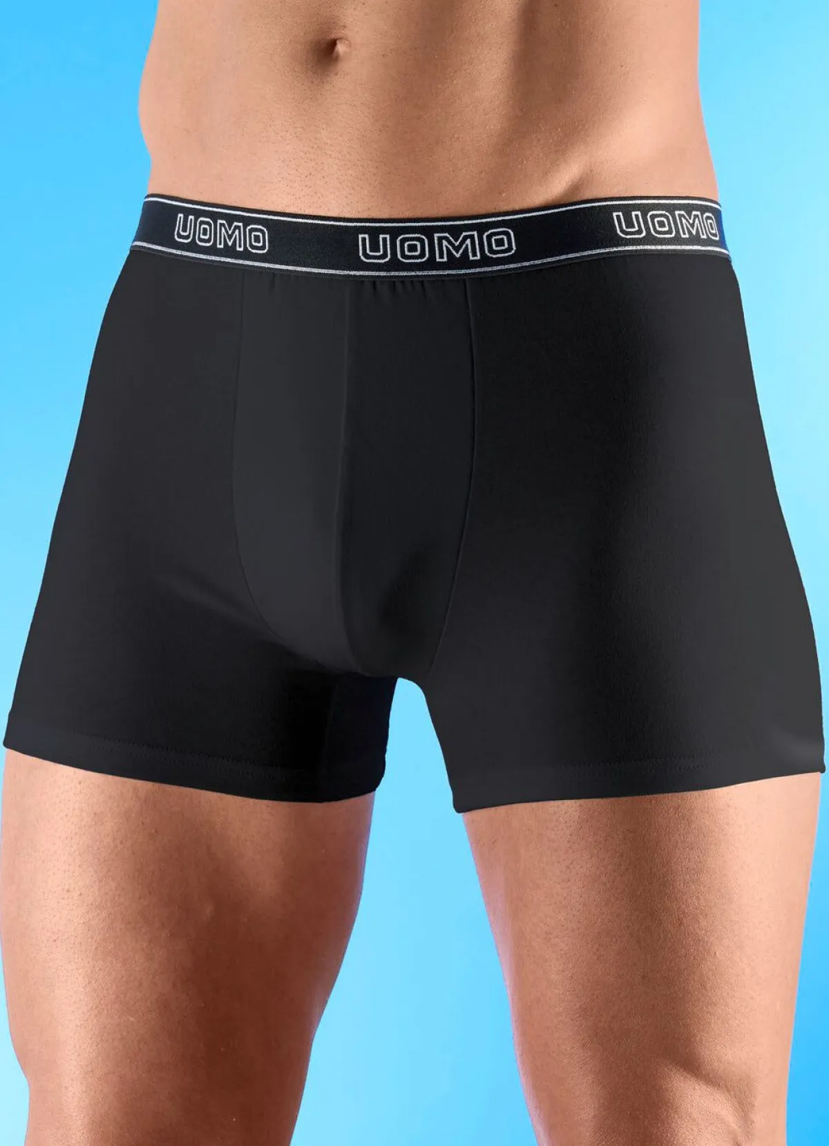 Online BADER Sechserpack Pants mit Elastikbund 2X GRAU MELIERT, 2X SCHWARZ, 2X WEISS