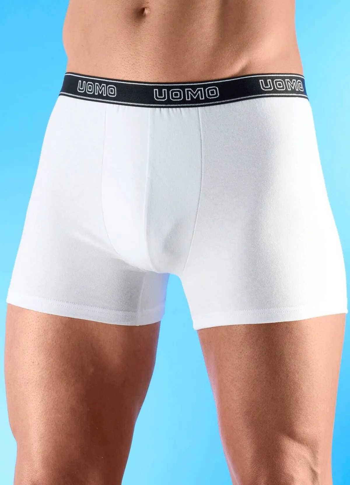 Online BADER Sechserpack Pants mit Elastikbund 2X GRAU MELIERT, 2X SCHWARZ, 2X WEISS