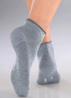 Online BADER Sechserpack Socken mit Rollrand 6X JEANSTÖNE