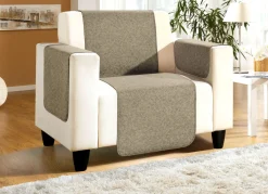 Clearance BADER Sessel-,Couch- und Armlehnenschoner mit Bandeinfassung NUSS