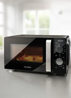 Clearance SEVERIN MW7781 Mikrowelle mit Grillfunktion SCHWARZ