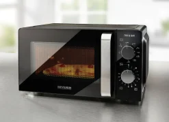 Clearance SEVERIN MW7781 Mikrowelle mit Grillfunktion SCHWARZ