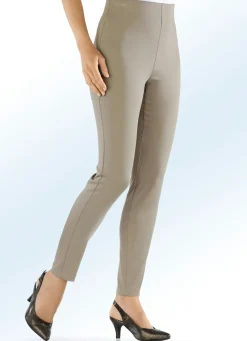 Sale KLAUS MODELLE MADE IN GERMANY Shapinghose in 9 Farben TAUPE