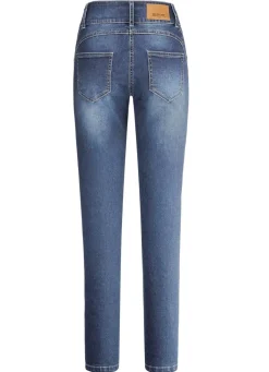 Hot BADER Shaping-Jeans in 4-Pocket-Form JEANSBLAU