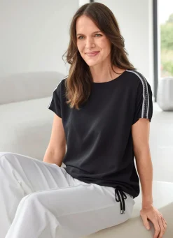 Discount laurakent Shirt in 2 Farben SCHWARZ