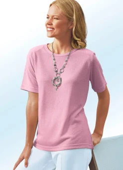 Online BADER Shirt in 13 Farben mit kurzen Ärmeln ROSA