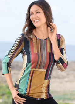 Sale BADER Shirt mit Allover-Druck MULTICOLOR