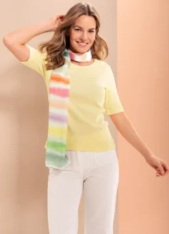 Sale BADER Shirt mit kurzen Ärmeln ZITRONE