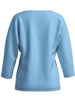 Best KLAUS MODELLE MADE IN GERMANY Shirt mit rundem Halsausschnitt HELLBLAU