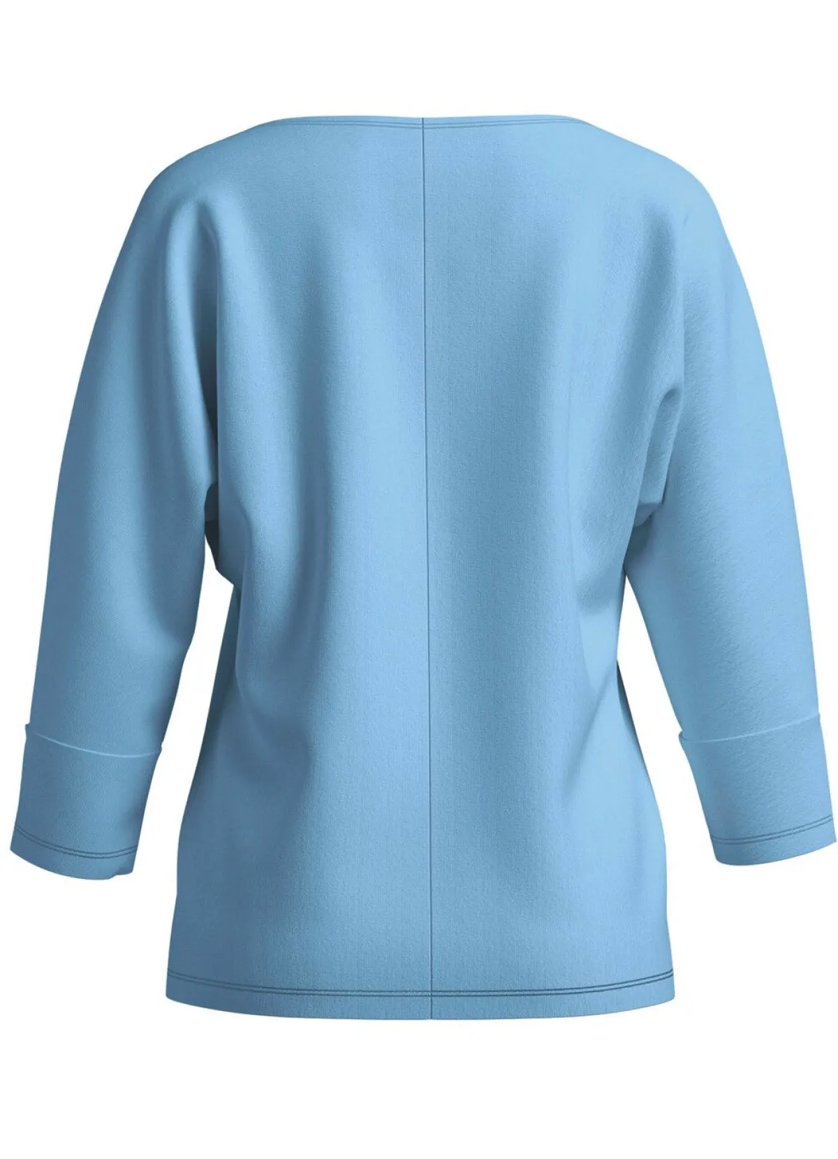 Best KLAUS MODELLE MADE IN GERMANY Shirt mit rundem Halsausschnitt HELLBLAU