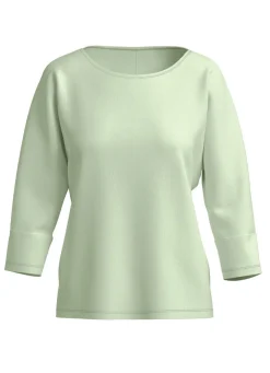 New KLAUS MODELLE MADE IN GERMANY Shirt mit rundem Halsausschnitt PISTAZIE