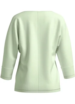 New KLAUS MODELLE MADE IN GERMANY Shirt mit rundem Halsausschnitt PISTAZIE