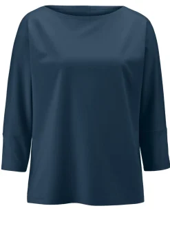 KLAUS MODELLE MADE IN GERMANY Shirt mit rundem Halsausschnitt MARINE