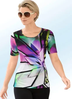 Online BADER Shirt mit Rundhalsausschnitt in 2 Farben MULTICOLOR