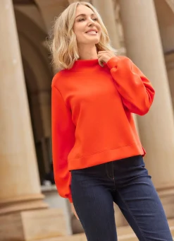 Online B/ANCA Shirt mit Stehkragen ORANGE