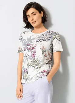 Discount BADER Shirt mit Allover-Druck MULTICOLOR