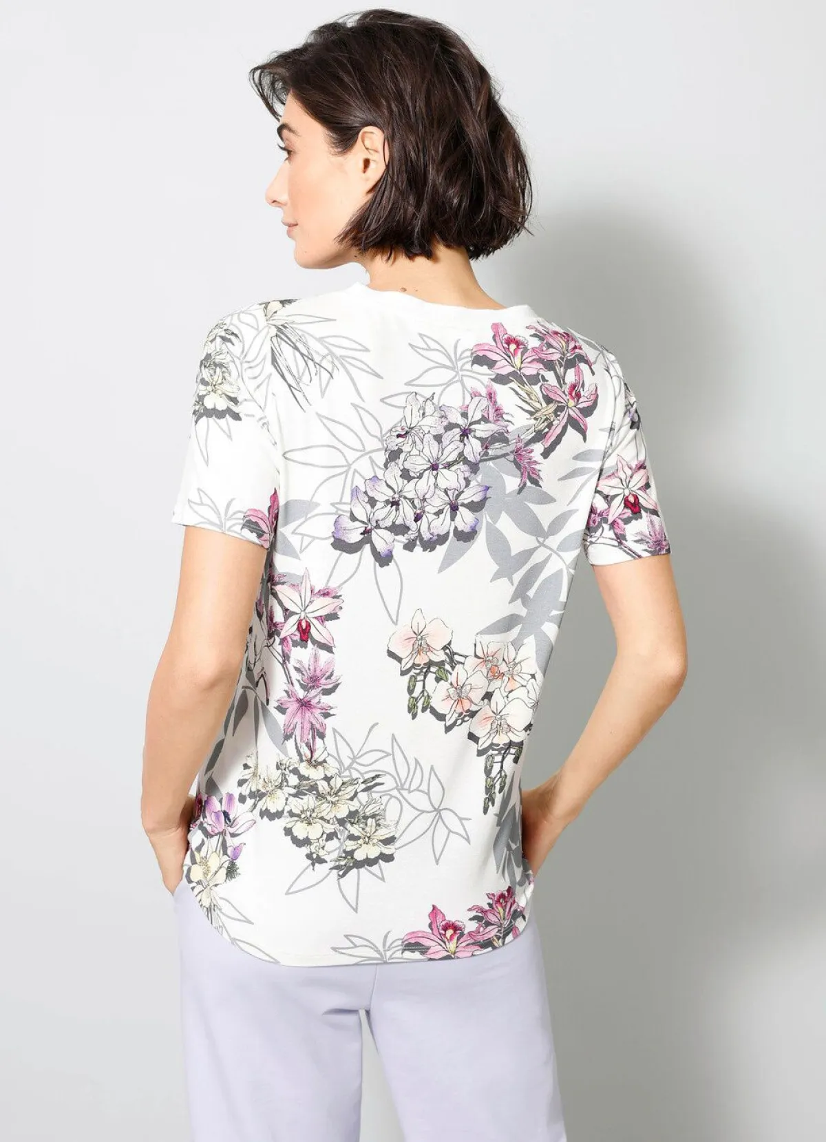 Discount BADER Shirt mit Allover-Druck MULTICOLOR