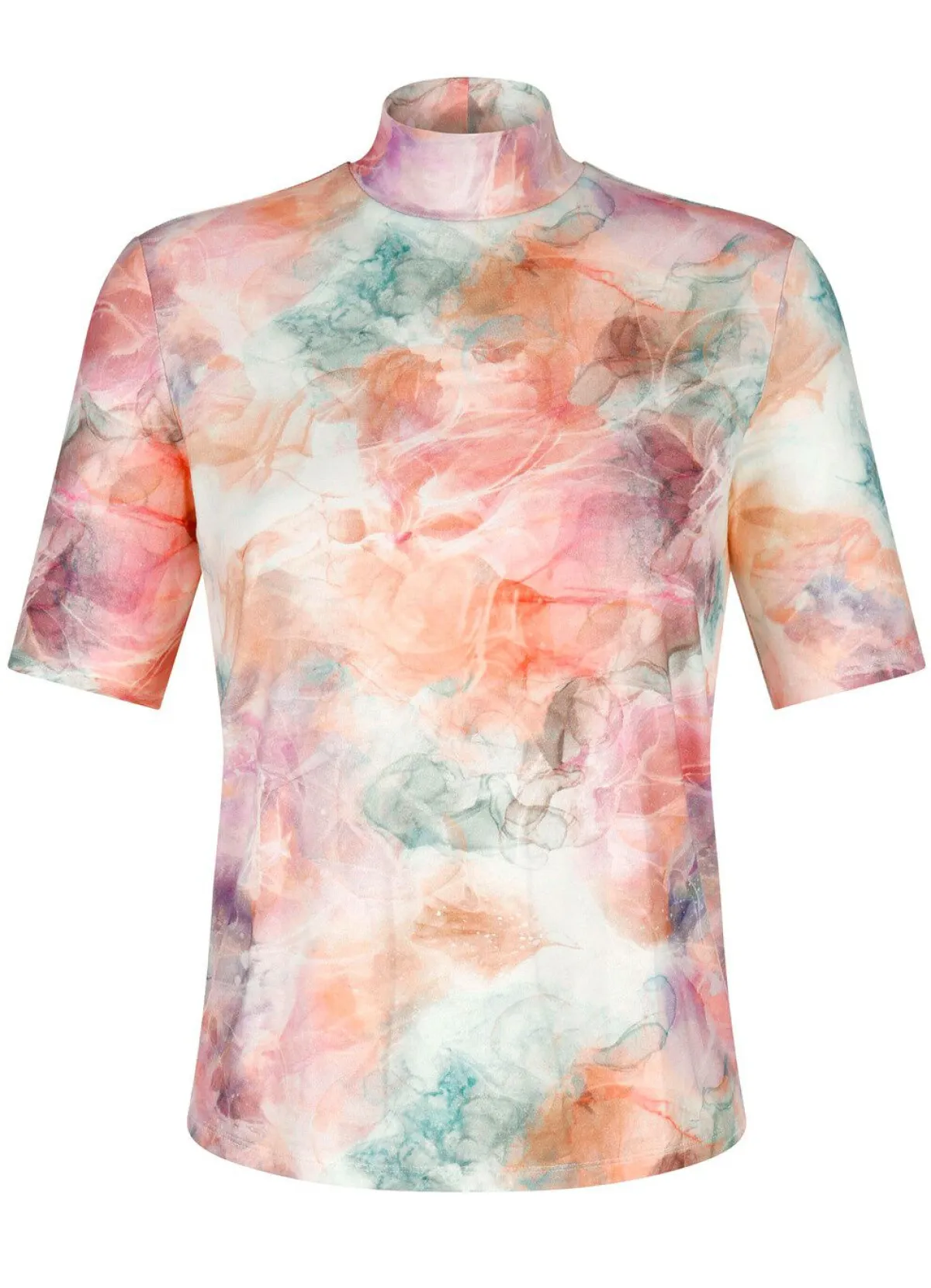 Clearance BADER Shirt mit modischem Stehkragen MULTICOLOR