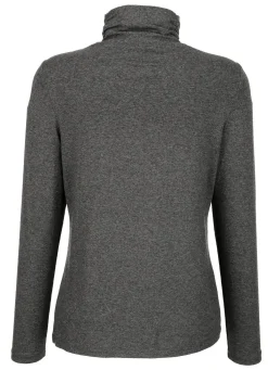 Discount BADER Shirt mit Raffungen in 5 Farben ANTHRAZIT