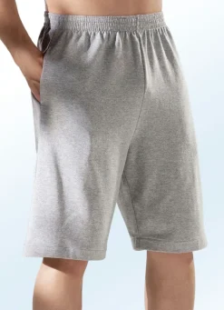 Discount BADER Shorts in 4 Farben GRAU MELIERT