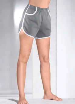 Discount BADER Shorts mit Gummibund ANTHRAZIT