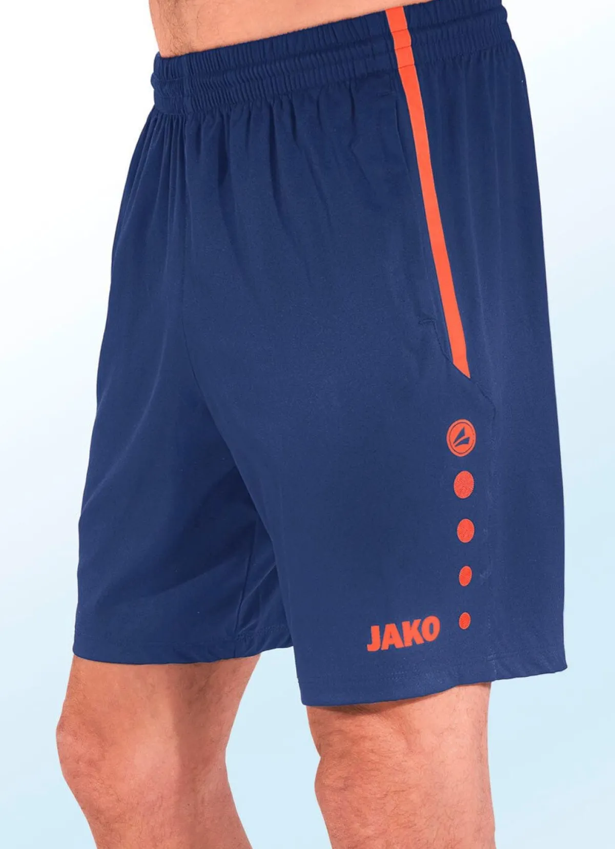 Hot JAKO Shorts von "" in 4 Farben MARINE-ORANGE