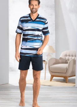 Online BADER Shorty mit V-Ausschnitt BLAU-NAVY-BUNT
