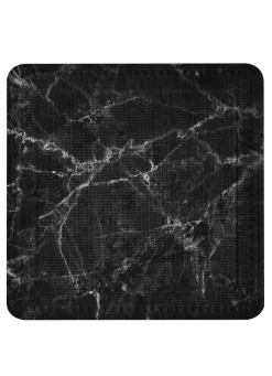 New KLEINE WOLKE Sicherheits-Einlagen mit Marmor-Dessin SCHWARZ-WEISS