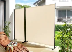 BADER Sicht- und Sonnenschutz Endlos kombinierbar BEIGE