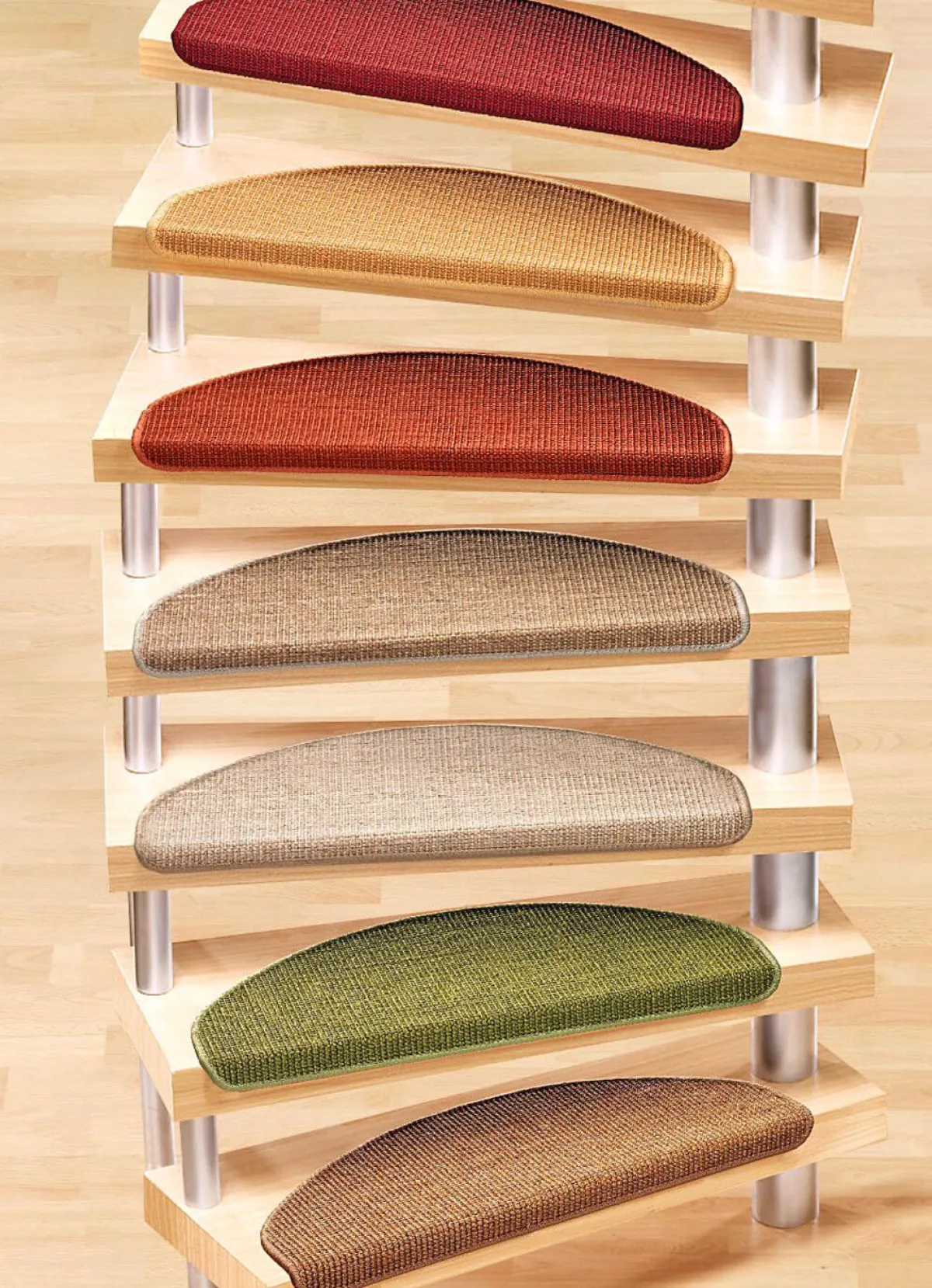 Hot BADER Sisal Stufenmatten, 15er-Pack