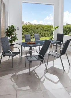 Online BADER Sitzgruppe Amalfi Deluxe SILBER